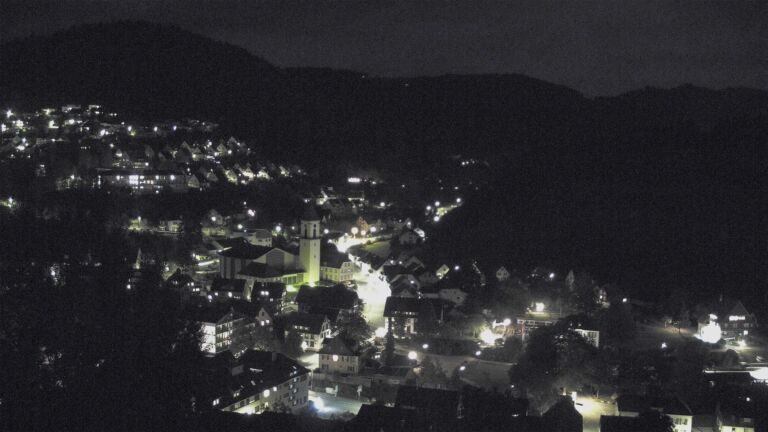 Dieses Bild zeigt eine Webcam-Aufnahme von Ottenhöfen, aufgenommen am Mittwoch, den 16.09.2026 um 20:40 Uhr