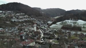 Dieses Bild zeigt eine Webcam-Aufnahme von Ottenhöfen, aufgenommen am Freitag, den 09.01.2026 um 10:10 Uhr