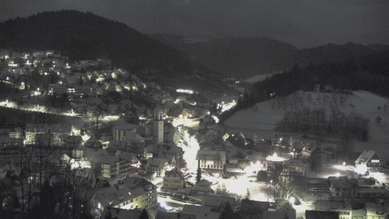 Dieses Bild zeigt eine Webcam-Aufnahme von Ottenhöfen, aufgenommen am Mittwoch, den 07.01.2026 um 02:30 Uhr