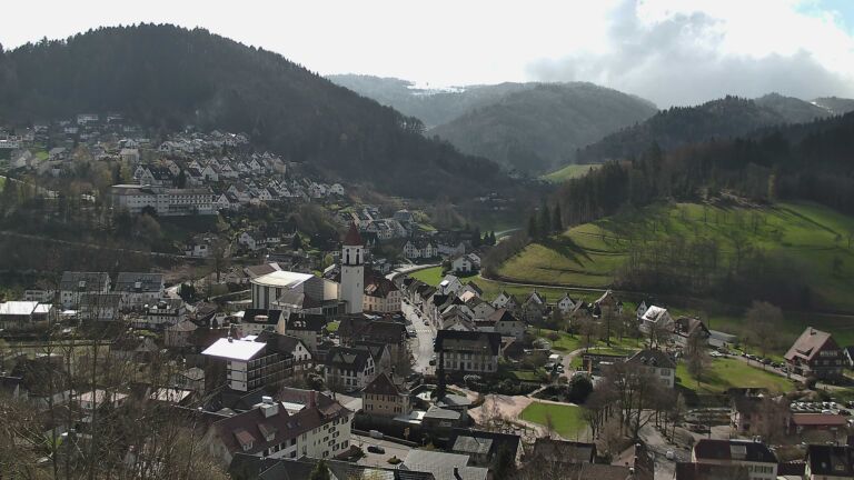 Dieses Bild zeigt eine Webcam-Aufnahme von Ottenhöfen, aufgenommen am Sonntag, den 29.03.2026 um 11:30 Uhr