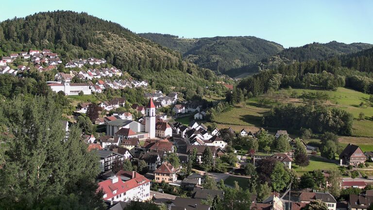 Dieses Bild zeigt eine Webcam-Aufnahme von Ottenhöfen, aufgenommen am Mittwoch, den 24.06.2026 um 19:20 Uhr