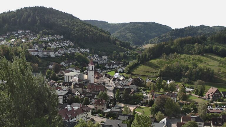 Dieses Bild zeigt eine Webcam-Aufnahme von Ottenhöfen, aufgenommen am Donnerstag, den 17.09.2026 um 10:20 Uhr