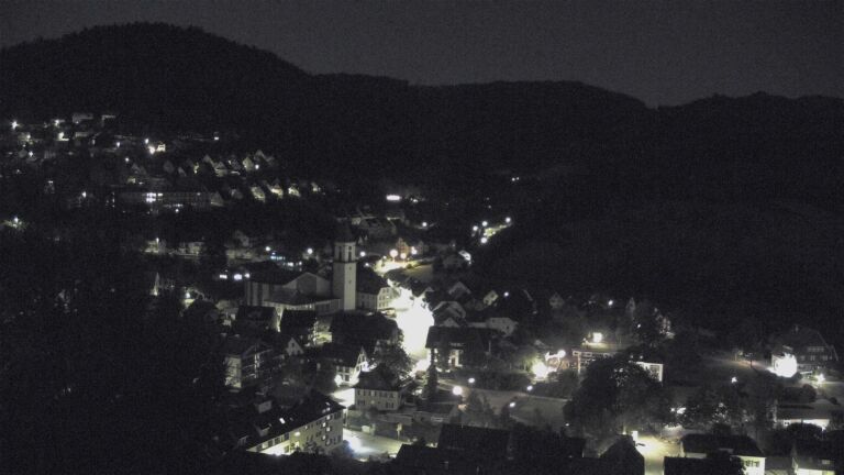 Dieses Bild zeigt eine Webcam-Aufnahme von Ottenhöfen, aufgenommen am Mittwoch, den 02.09.2026 um 02:30 Uhr