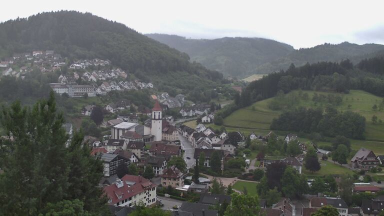 Dieses Bild zeigt eine Webcam-Aufnahme von Ottenhöfen, aufgenommen am Mittwoch, den 03.06.2026 um 06:40 Uhr