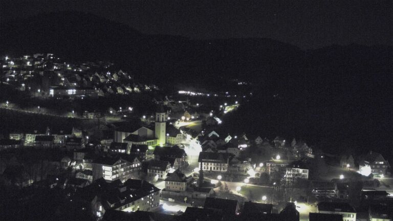 Dieses Bild zeigt eine Webcam-Aufnahme von Ottenhöfen, aufgenommen am Dienstag, den 07.04.2026 um 22:30 Uhr