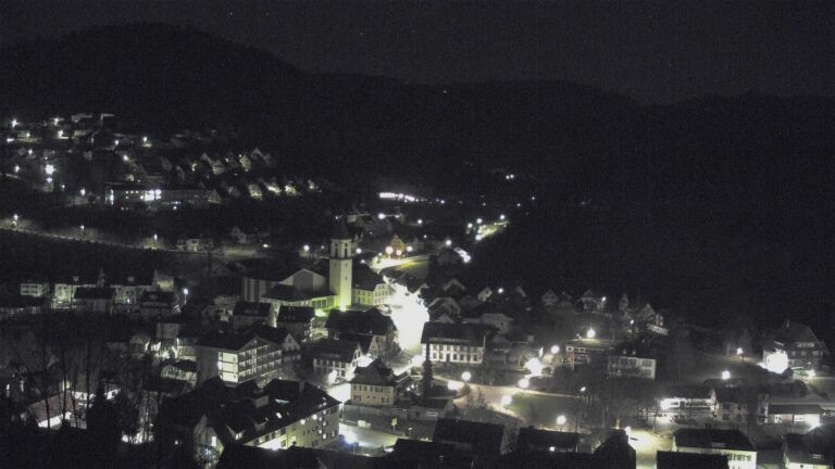Dieses Bild zeigt eine Webcam-Aufnahme von Ottenhöfen, aufgenommen am Mittwoch, den 25.03.2026 um 05:00 Uhr