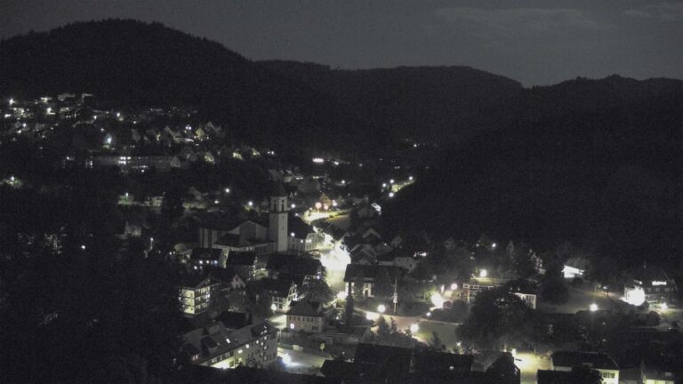 Dieses Bild zeigt eine Webcam-Aufnahme von Ottenhöfen, aufgenommen am Dienstag, den 26.05.2026 um 23:00 Uhr
