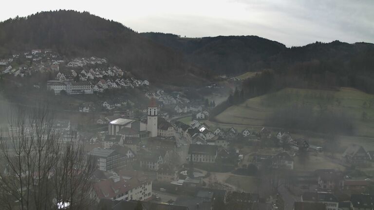 Dieses Bild zeigt eine Webcam-Aufnahme von Ottenhöfen, aufgenommen am Mittwoch, den 04.02.2026 um 10:20 Uhr