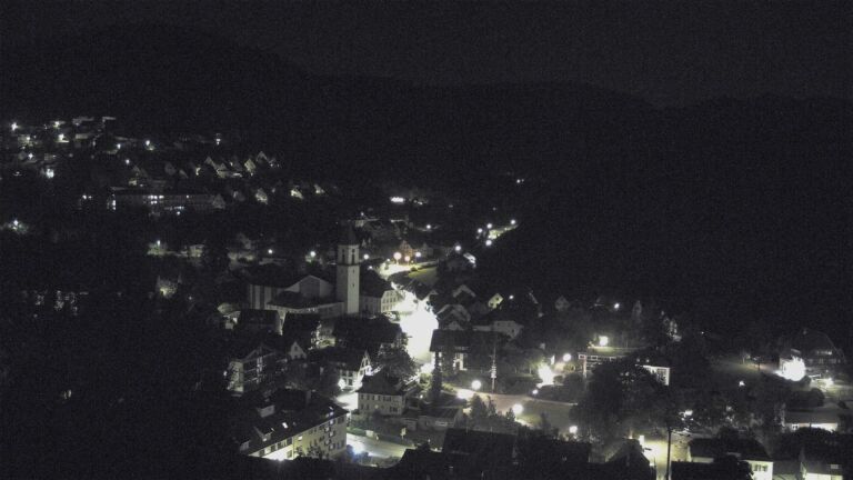 Dieses Bild zeigt eine Webcam-Aufnahme von Ottenhöfen, aufgenommen am Freitag, den 26.06.2026 um 03:00 Uhr