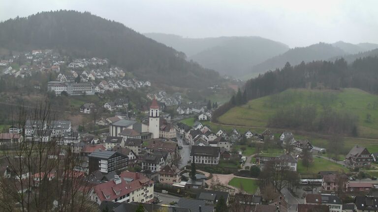 Dieses Bild zeigt eine Webcam-Aufnahme von Ottenhöfen, aufgenommen am Mittwoch, den 25.03.2026 um 10:40 Uhr