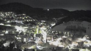Dieses Bild zeigt eine Webcam-Aufnahme von Ottenhöfen, aufgenommen am Donnerstag, den 08.01.2026 um 07:00 Uhr