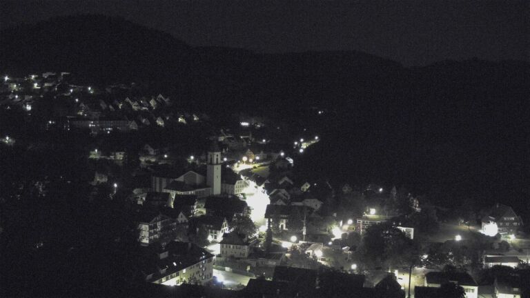 Dieses Bild zeigt eine Webcam-Aufnahme von Ottenhöfen, aufgenommen am Freitag, den 19.06.2026 um 03:30 Uhr