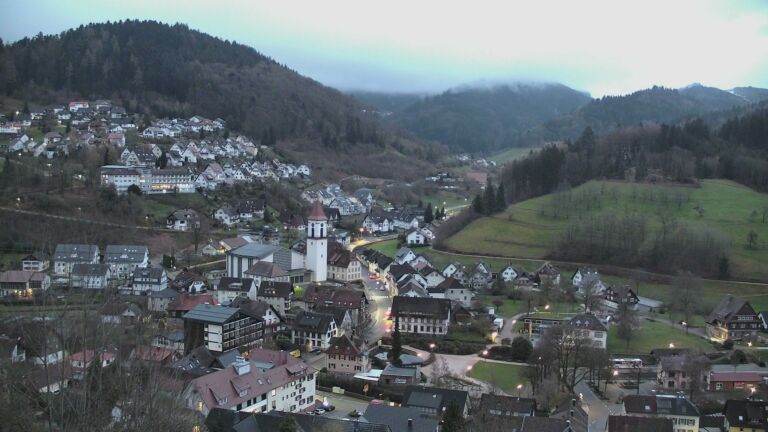 Dieses Bild zeigt eine Webcam-Aufnahme von Ottenhöfen, aufgenommen am Dienstag, den 31.03.2026 um 06:50 Uhr