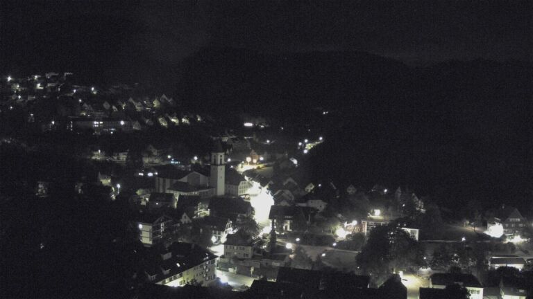 Dieses Bild zeigt eine Webcam-Aufnahme von Ottenhöfen, aufgenommen am Samstag, den 05.09.2026 um 03:30 Uhr