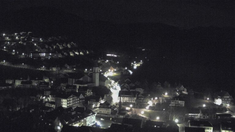 Dieses Bild zeigt eine Webcam-Aufnahme von Ottenhöfen, aufgenommen am Donnerstag, den 12.02.2026 um 04:30 Uhr