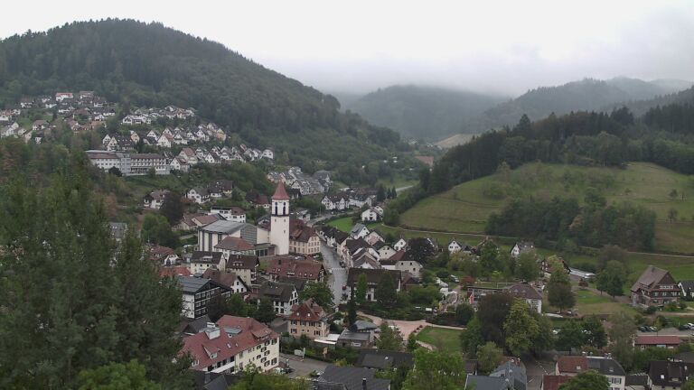 Dieses Bild zeigt eine Webcam-Aufnahme von Ottenhöfen, aufgenommen am Mittwoch, den 16.09.2026 um 10:20 Uhr