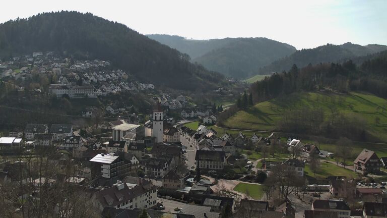 Dieses Bild zeigt eine Webcam-Aufnahme von Ottenhöfen, aufgenommen am Dienstag, den 24.03.2026 um 10:10 Uhr