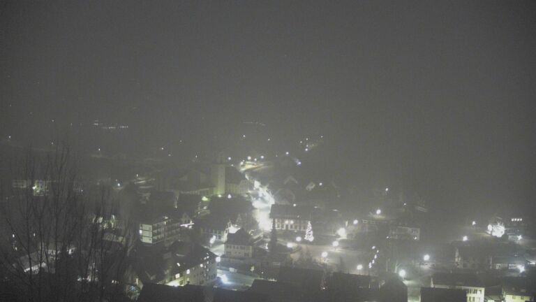 Dieses Bild zeigt eine Webcam-Aufnahme von Ottenhöfen, aufgenommen am Samstag, den 27.12.2025 um 07:00 Uhr