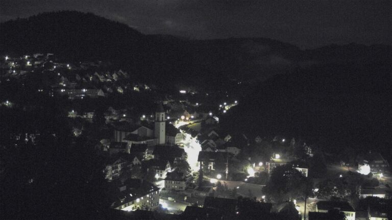 Dieses Bild zeigt eine Webcam-Aufnahme von Ottenhöfen, aufgenommen am Mittwoch, den 01.07.2026 um 02:00 Uhr