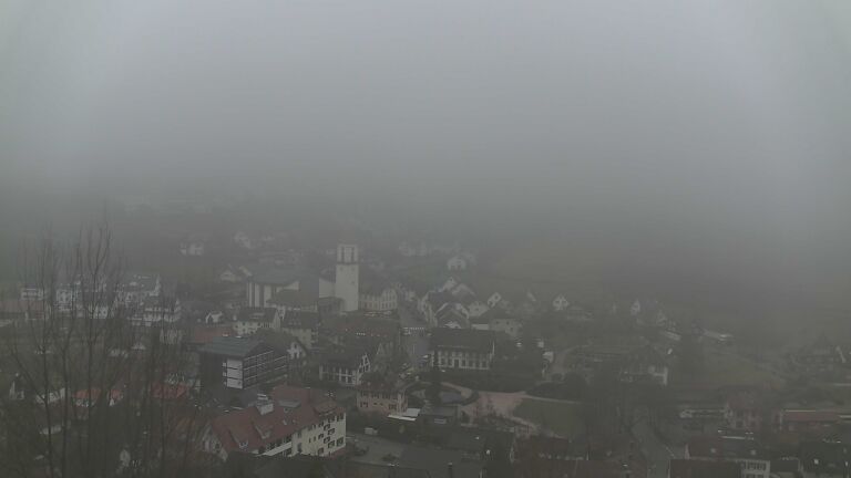 Dieses Bild zeigt eine Webcam-Aufnahme von Ottenhöfen, aufgenommen am Samstag, den 14.02.2026 um 11:10 Uhr