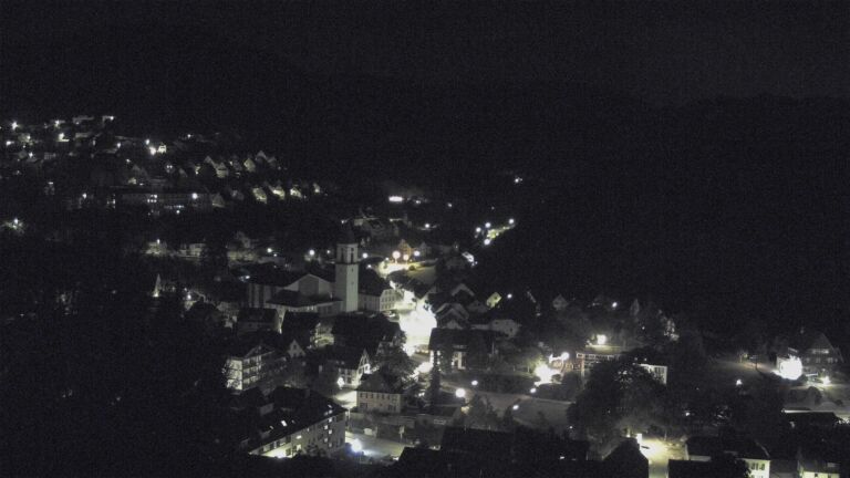 Dieses Bild zeigt eine Webcam-Aufnahme von Ottenhöfen, aufgenommen am Montag, den 21.09.2026 um 04:30 Uhr