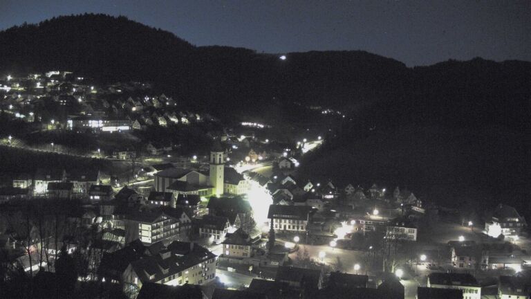 Dieses Bild zeigt eine Webcam-Aufnahme von Ottenhöfen, aufgenommen am Freitag, den 30.01.2026 um 06:50 Uhr