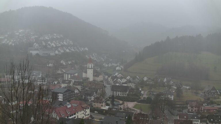 Dieses Bild zeigt eine Webcam-Aufnahme von Ottenhöfen, aufgenommen am Mittwoch, den 11.02.2026 um 09:30 Uhr