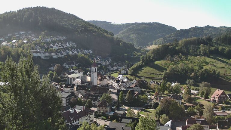Dieses Bild zeigt eine Webcam-Aufnahme von Ottenhöfen, aufgenommen am Mittwoch, den 23.09.2026 um 10:10 Uhr