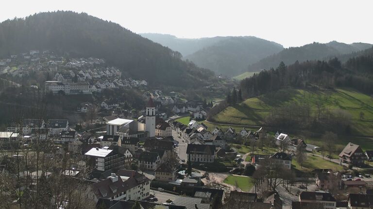 Dieses Bild zeigt eine Webcam-Aufnahme von Ottenhöfen, aufgenommen am Dienstag, den 10.03.2026 um 10:20 Uhr