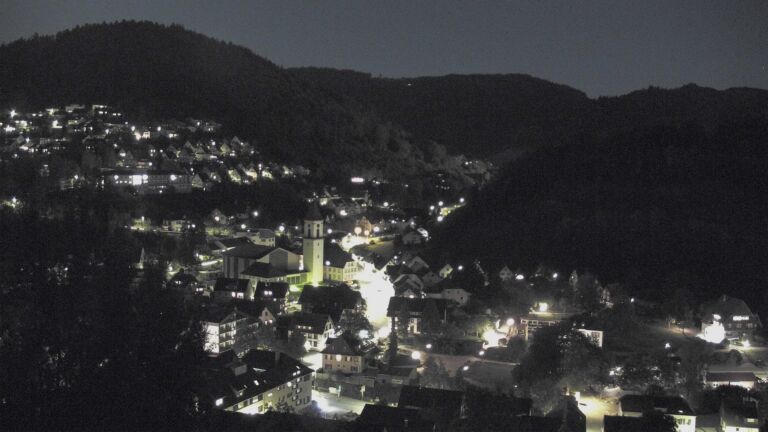 Dieses Bild zeigt eine Webcam-Aufnahme von Ottenhöfen, aufgenommen am Mittwoch, den 23.09.2026 um 20:20 Uhr