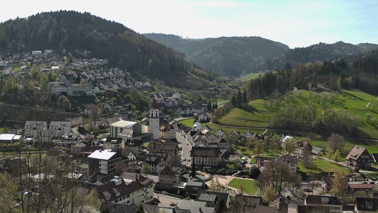 Dieses Bild zeigt eine Webcam-Aufnahme von Ottenhöfen, aufgenommen am Donnerstag, den 09.04.2026 um 11:20 Uhr