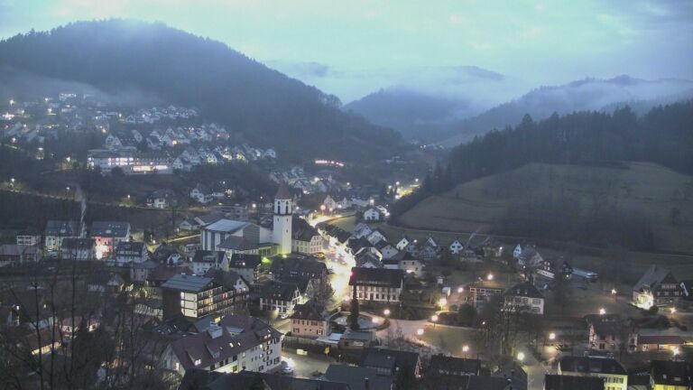 Dieses Bild zeigt eine Webcam-Aufnahme von Ottenhöfen, aufgenommen am Samstag, den 31.01.2026 um 07:20 Uhr