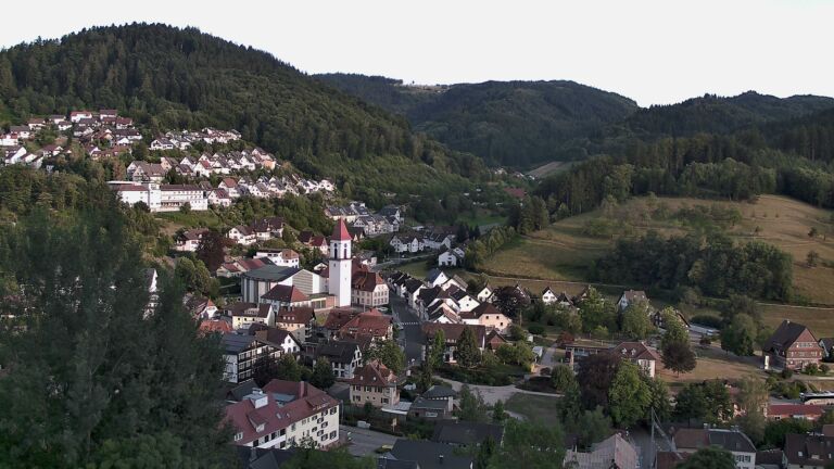 Dieses Bild zeigt eine Webcam-Aufnahme von Ottenhöfen, aufgenommen am Montag, den 20.07.2026 um 20:10 Uhr