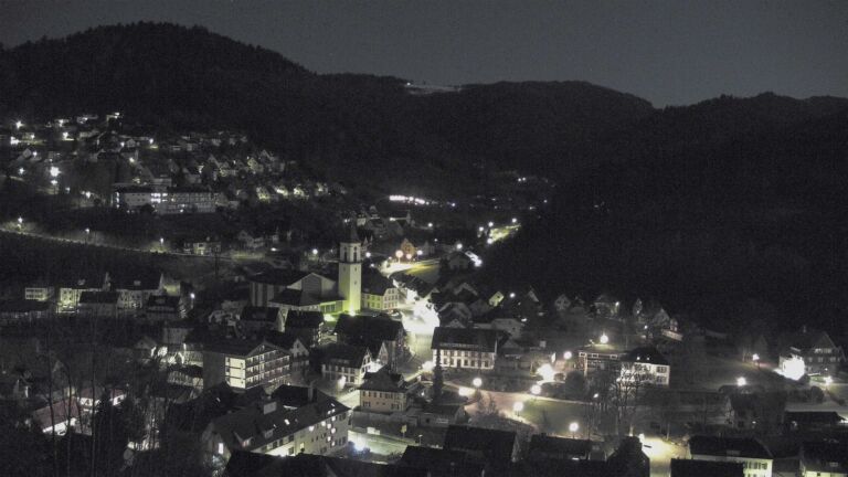 Dieses Bild zeigt eine Webcam-Aufnahme von Ottenhöfen, aufgenommen am Donnerstag, den 02.04.2026 um 05:00 Uhr