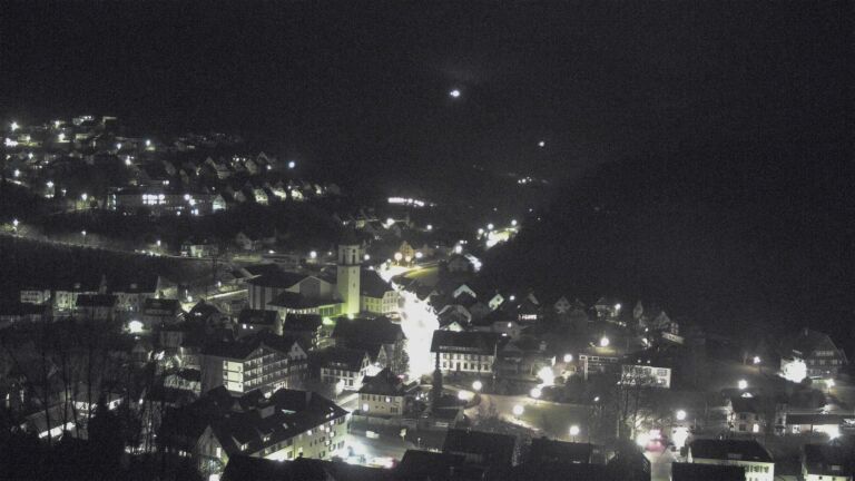 Dieses Bild zeigt eine Webcam-Aufnahme von Ottenhöfen, aufgenommen am Mittwoch, den 11.02.2026 um 06:10 Uhr