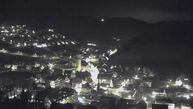 Dieses Bild zeigt eine Webcam-Aufnahme von Ottenhöfen, aufgenommen am Dienstag, den 30.12.2025 um 06:40 Uhr