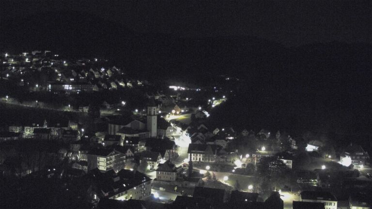 Dieses Bild zeigt eine Webcam-Aufnahme von Ottenhöfen, aufgenommen am Samstag, den 18.04.2026 um 23:30 Uhr