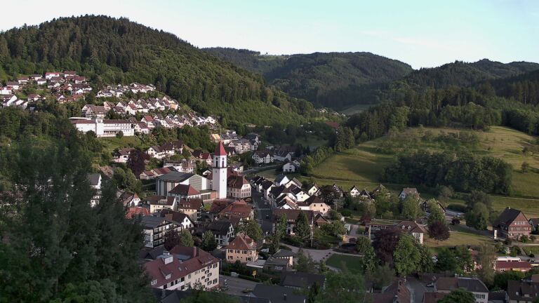 Dieses Bild zeigt eine Webcam-Aufnahme von Ottenhöfen, aufgenommen am Freitag, den 29.05.2026 um 20:00 Uhr