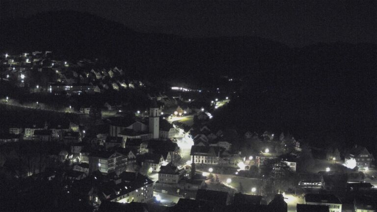 Dieses Bild zeigt eine Webcam-Aufnahme von Ottenhöfen, aufgenommen am Freitag, den 17.04.2026 um 04:00 Uhr