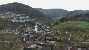 Dieses Bild zeigt eine Webcam-Aufnahme von Ottenhöfen, aufgenommen am Samstag, den 11.04.2026 um 07:50 Uhr