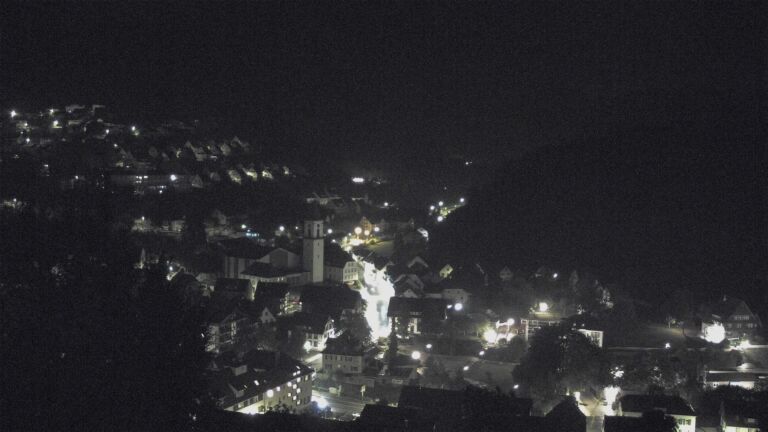 Dieses Bild zeigt eine Webcam-Aufnahme von Ottenhöfen, aufgenommen am Mittwoch, den 09.09.2026 um 03:30 Uhr