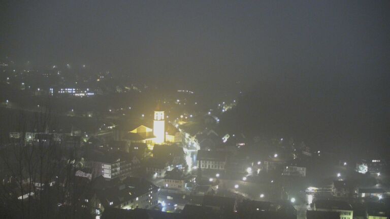 Dieses Bild zeigt eine Webcam-Aufnahme von Ottenhöfen, aufgenommen am Mittwoch, den 28.01.2026 um 18:00 Uhr