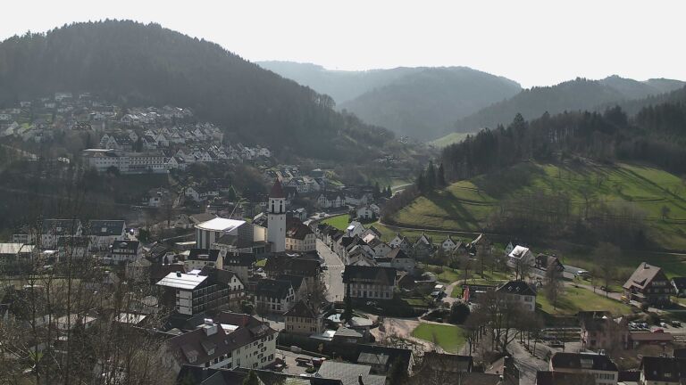 Dieses Bild zeigt eine Webcam-Aufnahme von Ottenhöfen, aufgenommen am Dienstag, den 10.03.2026 um 10:40 Uhr