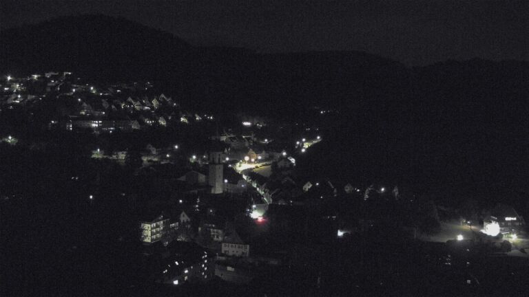 Dieses Bild zeigt eine Webcam-Aufnahme von Ottenhöfen, aufgenommen am Dienstag, den 09.06.2026 um 23:30 Uhr