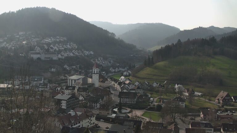 Dieses Bild zeigt eine Webcam-Aufnahme von Ottenhöfen, aufgenommen am Montag, den 09.03.2026 um 09:20 Uhr