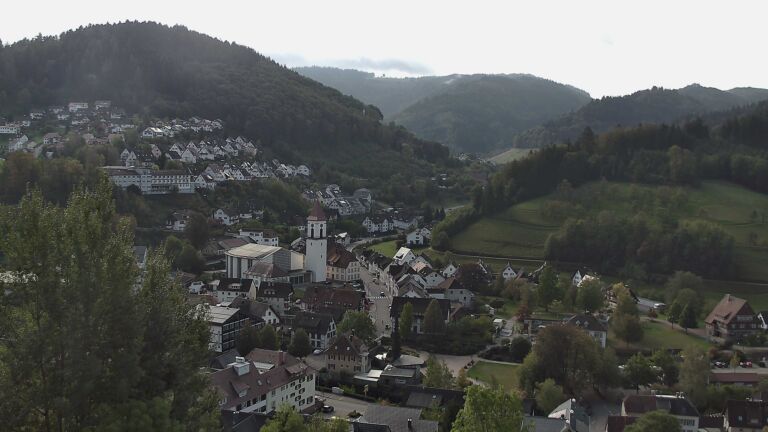 Dieses Bild zeigt eine Webcam-Aufnahme von Ottenhöfen, aufgenommen am Freitag, den 09.10.2026 um 10:50 Uhr
