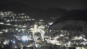 Dieses Bild zeigt eine Webcam-Aufnahme von Ottenhöfen, aufgenommen am Donnerstag, den 08.01.2026 um 20:20 Uhr