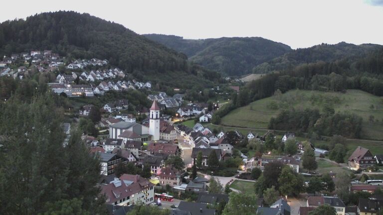 Dieses Bild zeigt eine Webcam-Aufnahme von Ottenhöfen, aufgenommen am Mittwoch, den 16.09.2026 um 06:40 Uhr