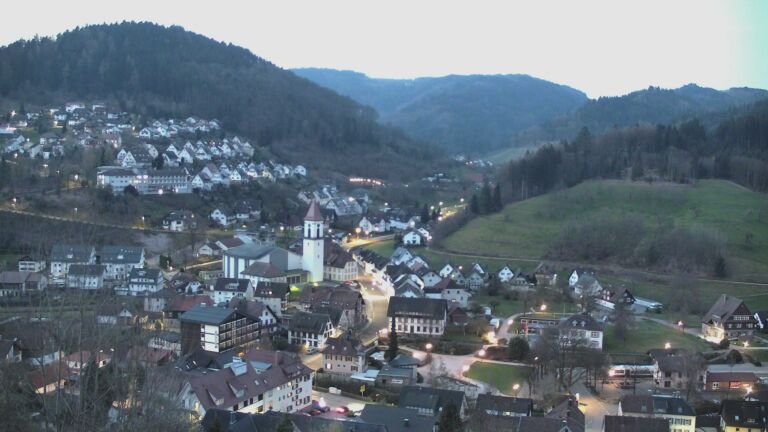 Dieses Bild zeigt eine Webcam-Aufnahme von Ottenhöfen, aufgenommen am Mittwoch, den 25.03.2026 um 05:50 Uhr
