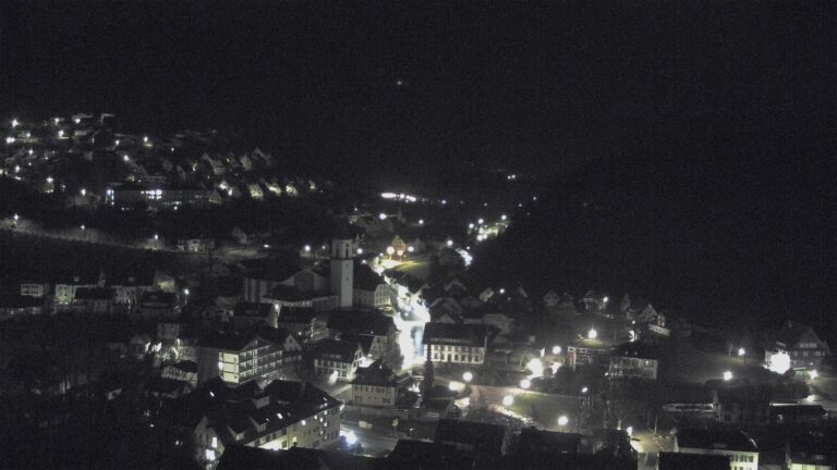 Dieses Bild zeigt eine Webcam-Aufnahme von Ottenhöfen, aufgenommen am Samstag, den 14.03.2026 um 04:00 Uhr